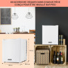 KLARSTEIN Mini Frigo de Chambre de 30L pour Snacks et Boissons, Petit Frigo Top Silencieux, Mini Bar, Petit Réfrigérateur Campin