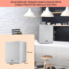 KLARSTEIN Petit Frigo de Chambre 40L pour Snacks et Boissons, Silencieux, Mini Bar, Réfrigérateur Camping et Cosmétique, Étagère