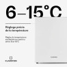KLARSTEIN Mini Frigo de Chambre de 40L pour Snacks et Boissons, Petit Frigo Top Silencieux, Mini Bar, Petit Réfrigérateur Campin