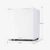 KLARSTEIN Mini Frigo de Chambre de 45L pour Boissons et Bieres, Petit Frigo Silencieux, Mini Bar Intérieur/Ext, Petit Refrigerat