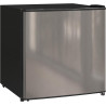 HOMCOM Réfrigérateur congélateur 46 L, mini frigo 41,5L+4,5L, silencieux, porte réversible, thermostats réglables, pelle et bac 