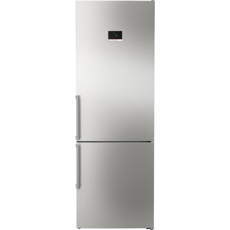 Bosch KGN49AIBT, Série 6, Réfrigérateur combiné pose-libre, 440 L, 203 x 70 (H x L), Inox anti trace de doigts