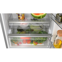 Bosch KGN49AIBT, Série 6, Réfrigérateur combiné pose-libre, 440 L, 203 x 70 (H x L), Inox anti trace de doigts