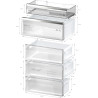 Bosch KGN49AIBT, Série 6, Réfrigérateur combiné pose-libre, 440 L, 203 x 70 (H x L), Inox anti trace de doigts