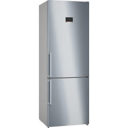 Bosch KGN497ICT, Série 4, Réfrigérateur combiné pose-libre, 440 L, 203 x 70 (H x L), Inox anti trace de doigts