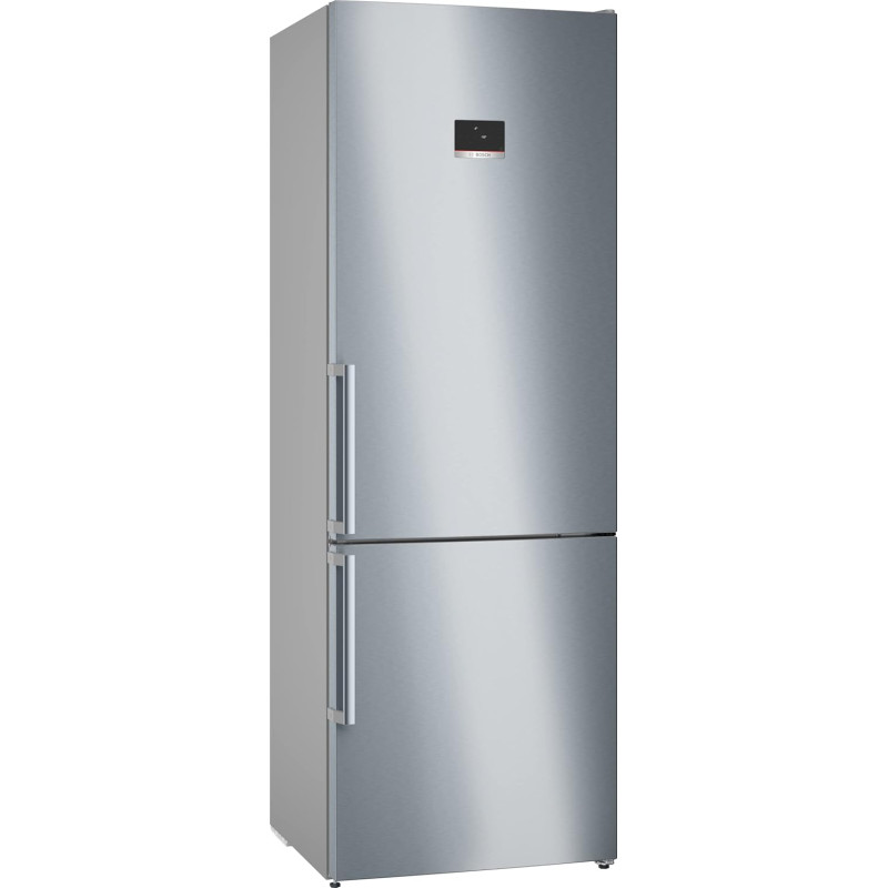 Bosch KGN497ICT, Série 4, Réfrigérateur combiné pose-libre, 440 L, 203 x 70 (H x L), Inox anti trace de doigts