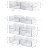 Bosch KFN96VPEA, Série 4 Réfrigérateur multi-portes congélateur en bas, 605 L, 183 x 91 (H x L), Inox anti trace de doigts