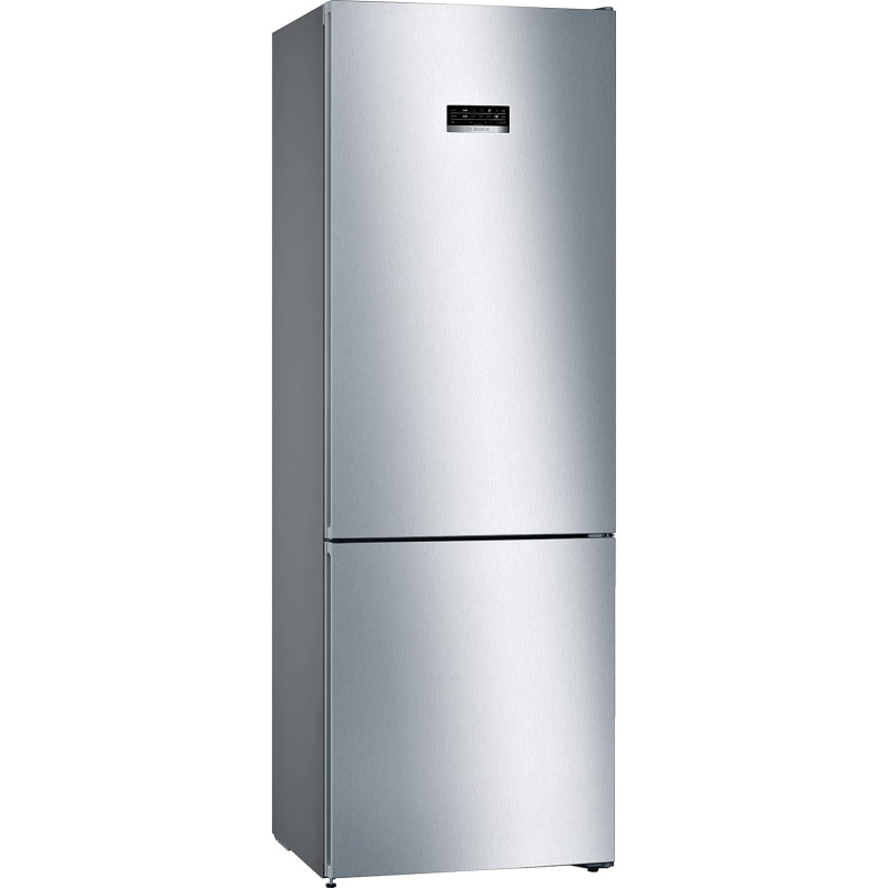 Bosch KGN49XLEA Série 4 - Réfrigérateur Combiné pose-libre - 438 L - 203 x 70 (H x L) - Inox