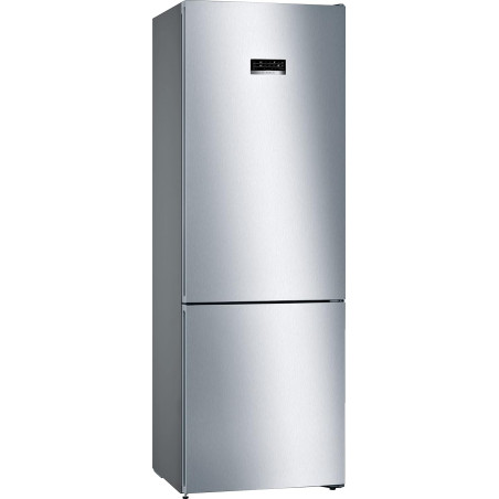 Bosch KGN49XLEA Série 4 - Réfrigérateur Combiné pose-libre - 438 L - 203 x 70 (H x L) - Inox