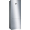 Bosch KGN49XLEA Série 4 - Réfrigérateur Combiné pose-libre - 438 L - 203 x 70 (H x L) - Inox