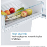 Bosch KSV36VLDP, Série 4, Réfrégirateur 1 porte, Pose libre, 186 x 60 cm, 346 L, Inox