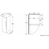 Bosch KSV36VLDP, Série 4, Réfrégirateur 1 porte, Pose libre, 186 x 60 cm, 346 L, Inox