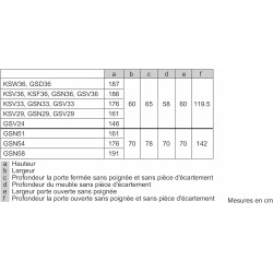 Bosch KSV36VLDP, Série 4, Réfrégirateur 1 porte, Pose libre, 186 x 60 cm, 346 L, Inox
