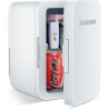Astarama Mini Frigo de Chambre, 6 Litres/ 8 Canettes, Mode Silencieux, Fonction Chaud/Froid. 12V DC/220V AC Mini Refrigerateur T