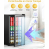 WIE Réfrigérateur Pour Boissons, Mini Frigo 83L Petit Frigo Silencieux de 0-10°C, Mini Bar Intérieur, Pour Salle de Jeux, Fête, 