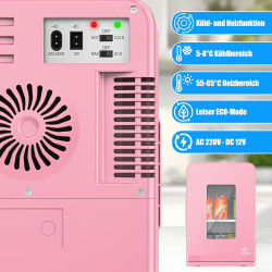 KESSER® Mini réfrigérateur 2 en 1 | Glacière | Capacité de 15 litres avec Fonction de Chauffage, transportable, AC DC 220-240 V/