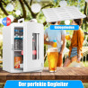 KESSER® Mini réfrigérateur 2 en 1 | Glacière | Capacité de 15 litres avec Fonction de Chauffage, transportable, AC DC 220-240 V/