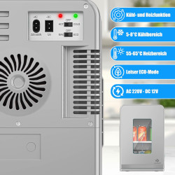 KESSER® Mini réfrigérateur 2 en 1 | Glacière | Capacité de 15 litres avec Fonction de Chauffage, transportable, AC DC 220-240 V/