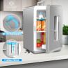 KESSER® Mini réfrigérateur 2 en 1 | Glacière | Capacité de 15 litres avec Fonction de Chauffage, transportable, AC DC 220-240 V/