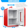 KESSER® Mini réfrigérateur 2 en 1 | Glacière | Capacité de 15 litres avec Fonction de Chauffage, transportable, AC DC 220-240 V/