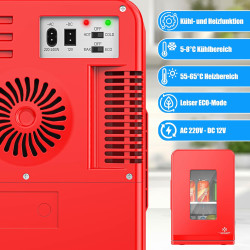 KESSER® Mini réfrigérateur 2 en 1 | Glacière | Capacité de 15 litres avec Fonction de Chauffage, transportable, AC DC 220-240 V/