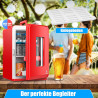 KESSER® Mini réfrigérateur 2 en 1 | Glacière | Capacité de 15 litres avec Fonction de Chauffage, transportable, AC DC 220-240 V/