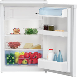 Beko TSE1284N Réfrigérateur table top - Volume total 114L : 101L (Réfrigération) + 13L (Congélation), Compartiment congélation 4