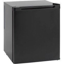 METRO Professional Mini Bar GMB1038B, 43 x 41.5 x 51 cm, 38 L, Thermostat Mécanique, 1 Étagère, Éclairage Intérieur LED, Noir