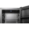 METRO Professional Mini Bar GMB1038B, 43 x 41.5 x 51 cm, 38 L, Thermostat Mécanique, 1 Étagère, Éclairage Intérieur LED, Noir