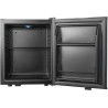 METRO Professional Minibar GMB1025B, 38 x 38.5 x 47 cm, 25 L, Thermostat Mécanique, 1 Étagère, Éclairage Intérieur LED, Noir