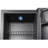 METRO Professional Minibar GMB1025B, 38 x 38.5 x 47 cm, 25 L, Thermostat Mécanique, 1 Étagère, Éclairage Intérieur LED, Noir