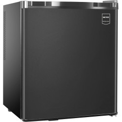 METRO Professional Minibar GMB2038B, 43 x 41.5 x 51 cm, 38 L, Thermostat Mécanique, 1 Étagère, Éclairage Intérieur LED, Noir
