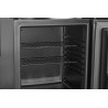 METRO Professional Minibar GMB1045B, 43 x 48.7 x 52 cm, 45 L, Thermostat Mécanique, 2 Étagères, Éclairage Intérieur LED, Noir