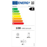 Samsung rb38c607ab1/ef réfrigérateur-congélateur, 203 cm, 387 l, réfrigérateur ai avec compartiment congélateur, wifi et ai ener