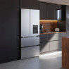 Cecotec Réfrigérateur à Double Porte en Inox avec Distributeur d'Eau de 510 L Bolero CoolMarket FD 510 WD Inox E. 183 cm de Haut