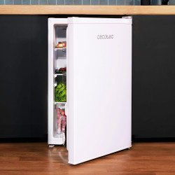 Cecotec réfrigérateur compact bolero coolmarket tt 114 l blanc.réfrigérateur capacité de 114l, design compact, classe e, fonctio