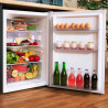 Cecotec réfrigérateur compact bolero coolmarket tt 114 l blanc.réfrigérateur capacité de 114l, design compact, classe e, fonctio