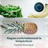Cecotec réfrigérateur compact bolero coolmarket tt 114 l blanc.réfrigérateur capacité de 114l, design compact, classe e, fonctio