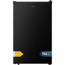 Cecotec réfrigérateur compact bolero coolmarket tt 114 l noir.réfrigérateur capacité de 114l, design compact, classe e, fonction