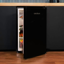 Cecotec réfrigérateur compact bolero coolmarket tt 114 l noir.réfrigérateur capacité de 114l, design compact, classe e, fonction