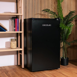 Cecotec réfrigérateur compact bolero coolmarket tt 114 l noir.réfrigérateur capacité de 114l, design compact, classe e, fonction