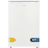 Cecotec mini réfrigérateur 107 l bolero coolmarket tt 107 blanc, classe énergétique e, économie d'énergie, porte réversible, tir