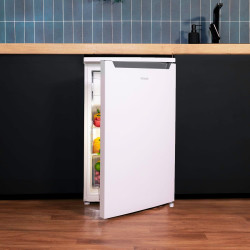 Cecotec mini réfrigérateur 107 l bolero coolmarket tt 107 blanc, classe énergétique e, économie d'énergie, porte réversible, tir