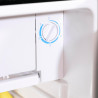 Cecotec Mini Frigo Bolero CoolMarket TT 90 Inox E. Mini Réfrigérateur compact 90 L, porte réversible, 5 niveaux de température, 