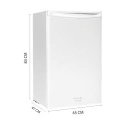 Cecotec mini réfrigérateur bolero coolmarket tt 90 blanc e. capacité de 90 l, classe e, porte réversible, température réglable, 