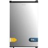 Cecotec Mini Réfrigérateur Bolero CoolMarket TT 114 L Inox.Mini Frigo Capacité de 114L, design compact, classe E, dégivrage auto