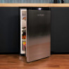 Cecotec Mini Réfrigérateur Bolero CoolMarket TT 114 L Inox.Mini Frigo Capacité de 114L, design compact, classe E, dégivrage auto