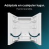 Cecotec réfrigérateur compact bolero coolmarket tt 133 l blanc. capacité de 133l, classe e, design compact, système de dégivrage