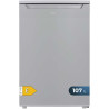 Cecotec Mini Réfrigérateur 107 L Bolero CoolMarket TT 107 Inox, Classe Énergétique E, Économie d'Énergie, Porte Réversible, Faib