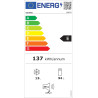 Cecotec Mini Réfrigérateur 107 L Bolero CoolMarket TT 107 Inox, Classe Énergétique E, Économie d'Énergie, Porte Réversible, Faib